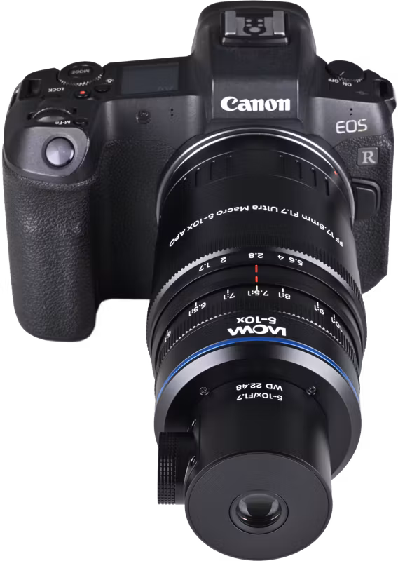 Laowa Aksen 17.5mm f/1.7 5-10X Ultra Macro APO (Coaxial Illumination Version) Canon RF
