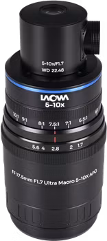 Laowa Aksen 17.5mm f/1.7 5-10X Ultra Macro APO (Coaxial Illumination Version) Sony FE