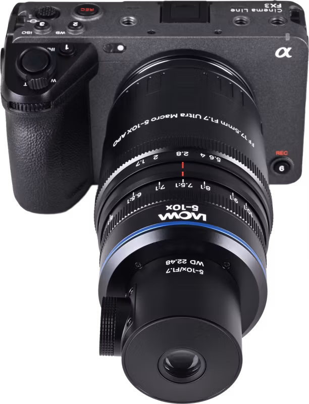 Laowa Aksen 17.5mm f/1.7 5-10X Ultra Macro APO (Coaxial Illumination Version) Sony FE