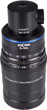 Laowa Aksen 17.5mm f/1.7 5-10X Ultra Macro APO (Coaxial Illumination Version) Nikon Z