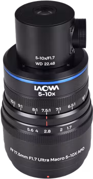 Laowa Aksen 17.5mm f/1.7 5-10X Ultra Macro APO (Coaxial Illumination Version) Nikon F
