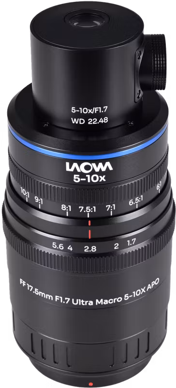Laowa Aksen 17.5mm f/1.7 5-10X Ultra Macro APO (Coaxial Illumination Version) Fuji X