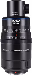 Laowa Aksen 17.5mm f/1.7 5-10X Ultra Macro APO (Coaxial Illumination Version) MFT