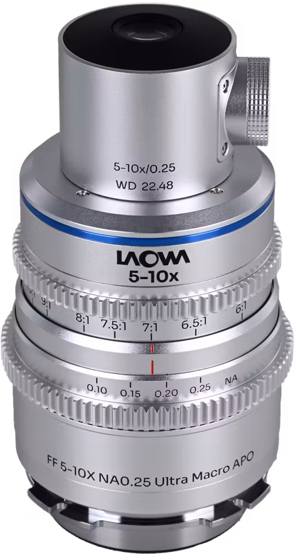 Laowa Aksen 17.5mm f/1.7 5-10X Ultra Macro APO Cine (Coaxial Illumination Version) Arri PL