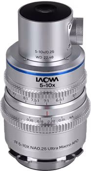 Laowa Aksen 17.5mm f/1.7 5-10X Ultra Macro APO Cine (Coaxial Illumination Version) Arri PL