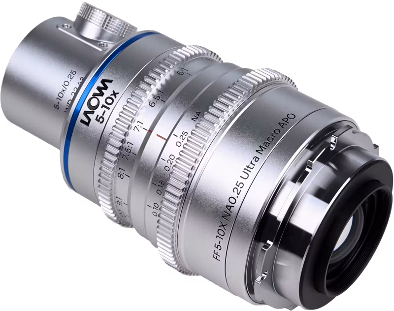 Laowa Aksen 17.5mm f/1.7 5-10X Ultra Macro APO Cine (Coaxial Illumination Version) Arri PL