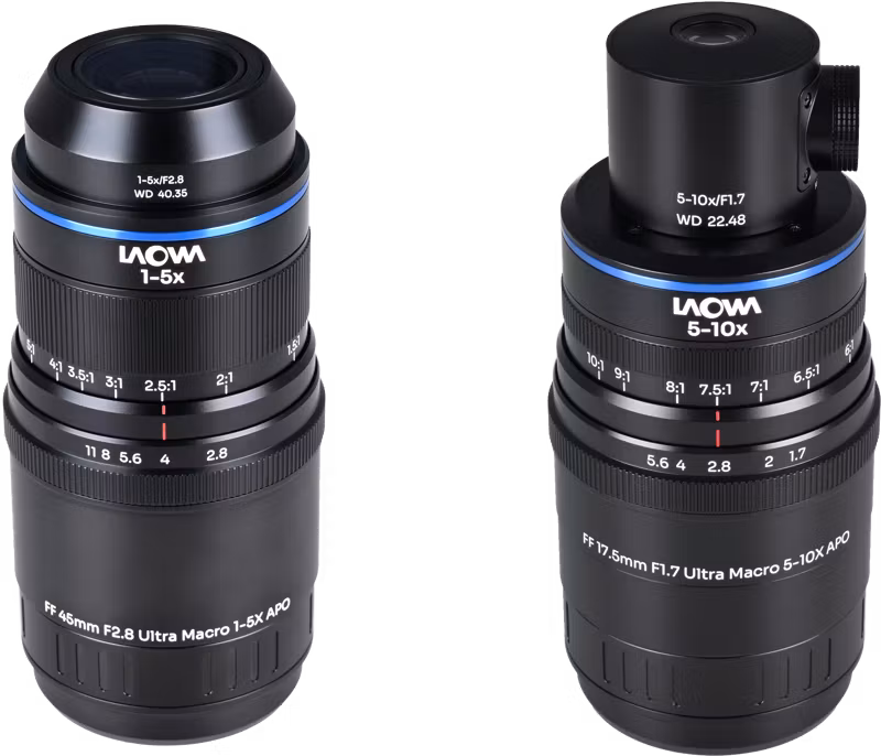 Laowa Aksen 2-lens Bundle  [45mm f/2.8, 17.5mm f/1.7 (Coaxial Illumination Version)] Sony FE