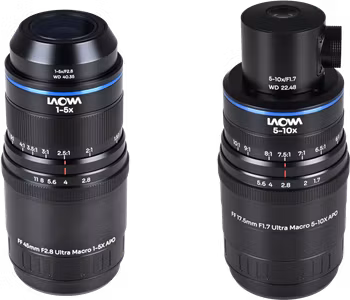 Laowa Aksen 2-lens Bundle  [45mm f/2.8, 17.5mm f/1.7 (Coaxial Illumination Version)] Sony FE