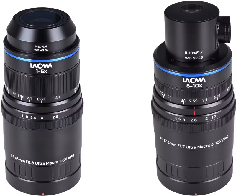 Laowa Aksen 2-lens Bundle  [45mm f/2.8, 17.5mm f/1.7 (Coaxial Illumination Version)] Nikon Z