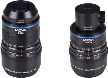 Laowa Aksen 2-lens Bundle  [45mm f/2.8, 17.5mm f/1.7 (Coaxial Illumination Version)] Nikon F