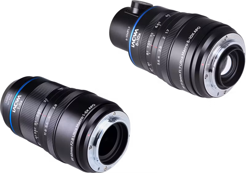 Laowa Aksen 2-lens Bundle  [45mm f/2.8, 17.5mm f/1.7 (Coaxial Illumination Version)] Nikon F