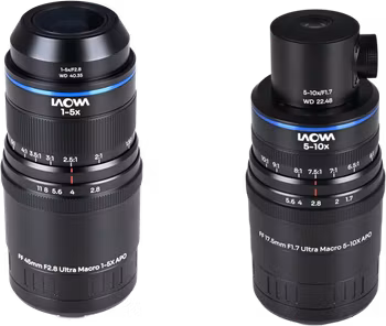 Laowa Aksen 2-lens Bundle  [45mm f/2.8, 17.5mm f/1.7 (Coaxial Illumination Version)] L-Mount