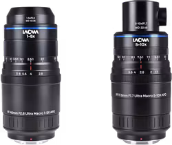 Laowa Aksen 2-lens Bundle  [45mm f/2.8, 17.5mm f/1.7 (Coaxial Illumination Version)] Fuji X