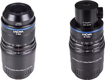 Laowa Aksen 2-lens Bundle  [45mm f/2.8, 17.5mm f/1.7 (Coaxial Illumination Version)] Fuji X
