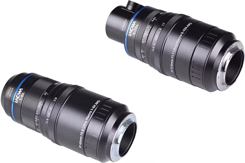 Laowa Aksen 2-lens Bundle  [45mm f/2.8, 17.5mm f/1.7 (Coaxial Illumination Version)] Fuji X