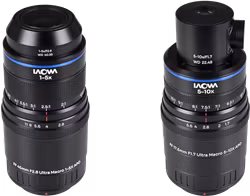 Laowa Aksen 2-lens Bundle  [45mm f/2.8, 17.5mm f/1.7 (Coaxial Illumination Version)]  MFT