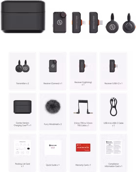 Hollyland Lark M2S  Ultimate Combo Wireless Microphone