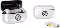 Hollyland Lark M2 USB-C - Wireless Lavalier Microphone with USB-C Plug (Duo - Ivory White)