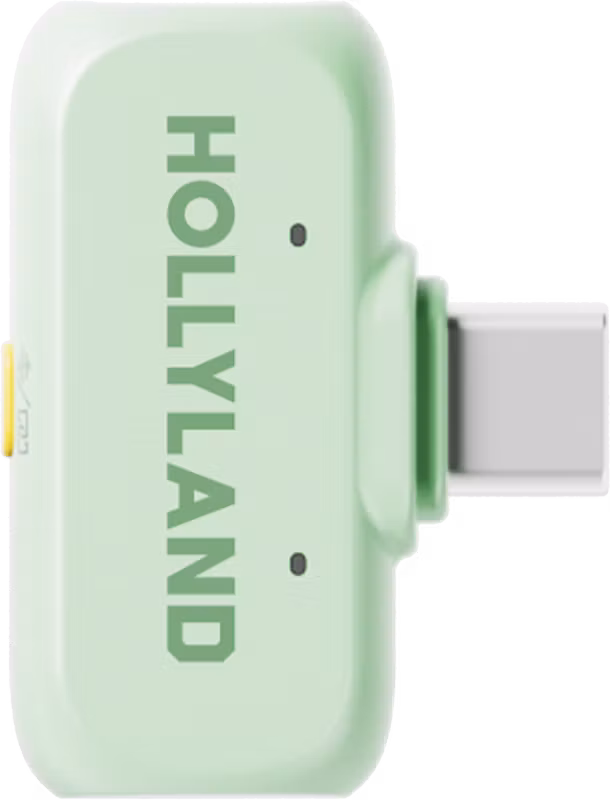 Hollyland LARK A1 Combo Mint Green, with USB-C+ Lightning