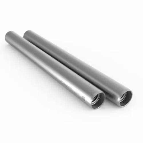 15cm 15MM Silver Rods 2pcs