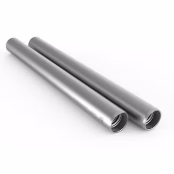 20cm 15MM Silver Rods 2pcs