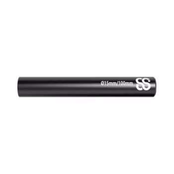 10cm 15MM Black Rods 2pcs