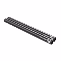 20cm 15MM Black Rods 2pcs
