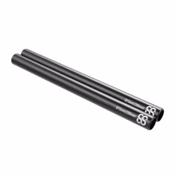 20cm 15MM Black Rods 2pcs