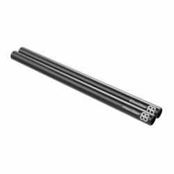 25cm 15MM Black Rods 2pcs