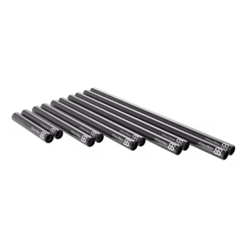25cm 15MM Black Rods 2pcs