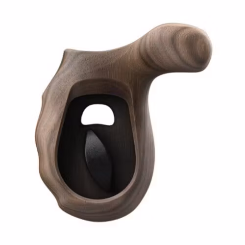 Left Side Wooden Grip with 32mm Arri Rosette