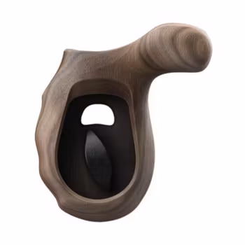 Left Side Wooden Grip with 32mm Arri Rosette