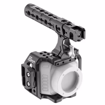 Camera Cage for Blackmagic Micro Studio Camera 4K G2 + Top Handle Pro V2