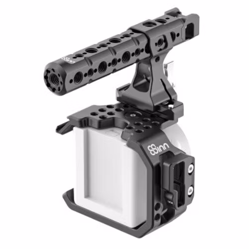 Camera Cage for Blackmagic Micro Studio Camera 4K G2 + Top Handle Pro V2