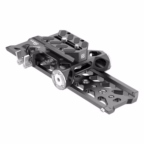 15mm Baseplate V2 + Riser Plate I + 10" Arri Dovetail Plate