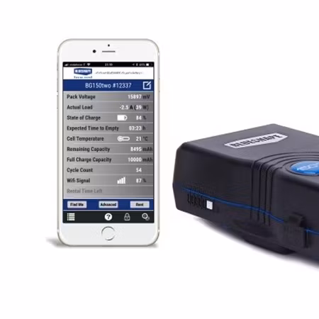 3STUDS Li-Ion Battery 150 Wh 10 Ah (5 cm tick), WIFI SYSTEM