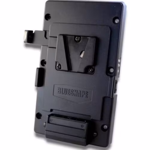 Universal mounting plate for Vlock batteries.