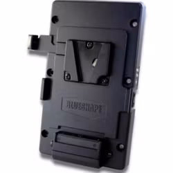 Universal mounting plate for Vlock batteries.