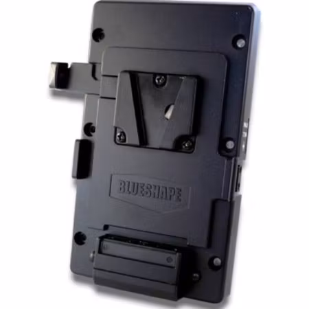 Universal mounting plate for Vlock batteries.