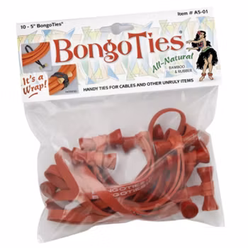 All-Red BongoTies 10pc