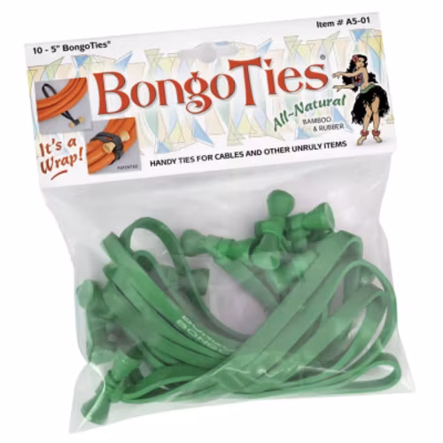 All-Green BongoTies