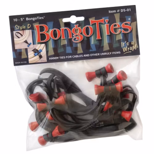Lava - BongoTies 10-pack (RED Bongo Pin)