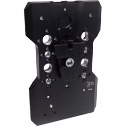 Quick Release plate for PBE Snap. Incl 1/4-20 and 3/8-16 anti-rotational attachements + V-mount clip