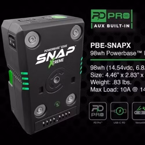 98wh SMART Stacking battery pack, 14.54vdc, 6.8Ah