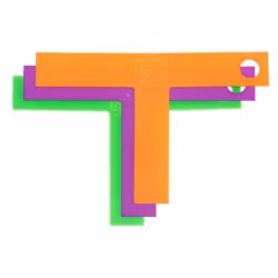 T-Marker Set of 3 Coloured T-Markers
