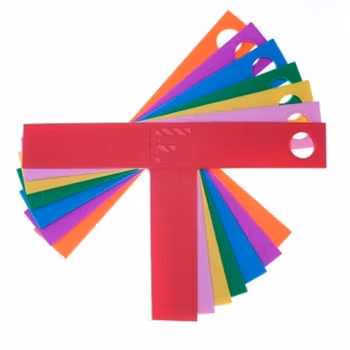 T-Marker Kit with 7 Coloured T-Markers