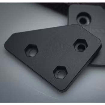 Aye Max Hinge Plate set with Holstery Magnetic Tool Holder