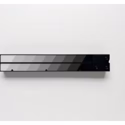 Gripsticks All-Weather 7.5" Small Clapper Sticks - Grey Scale Chevrons