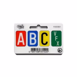Wet Weather A, B, C, VFX Tags - w/velcro - Various