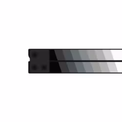 Tiny 6" All Weather Resin Clapper Sticks with Greyscale Laminate